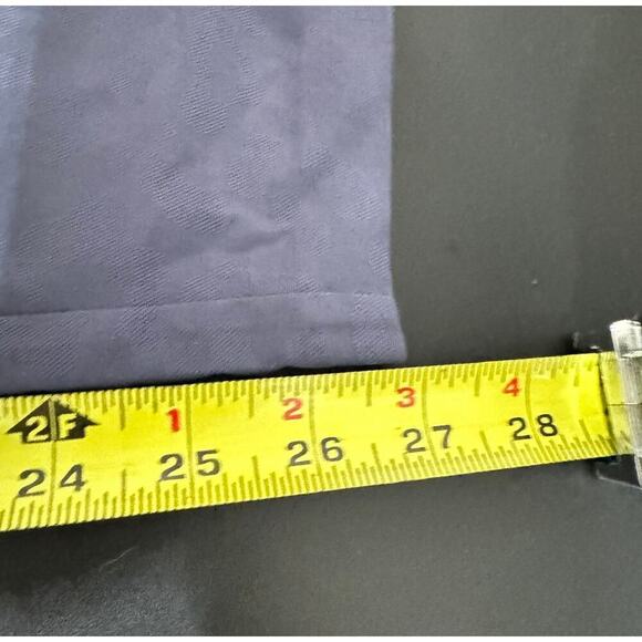 Athleta Brooklyn Jumpsuit Textured Leopard Print Sleeveless Purple Blue Size 6 - Picture 11 of 11